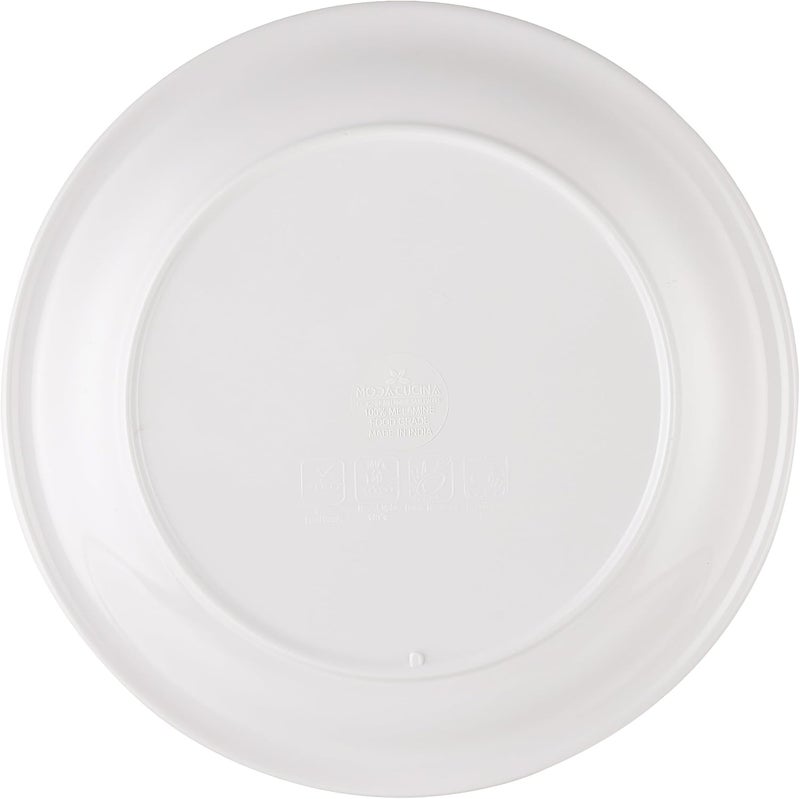 Moda Cucina Melamine Round Dinner Plate Majestic Blue 28cm Esma Approved - Image 3